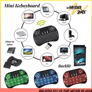 I8 Mini Keyboard 2.4G Wireless Keyboard Touch Pad Color Backlit For Android TV Box Xbox Smart TV PC 
