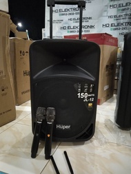 Speaker Huper JL12 wireles 2mic portable