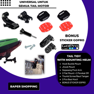 Tail Tidy Custom Mounting Helm Gopro Plat Motor R15 V3 / CBR 150 / XSR 155 / ZX25R / ADV 150
