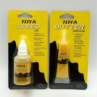 TOYA SPEED OIL AND BUTTER GREASE FISHING REEL OIL AND GREASE