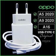 Oppo Charger A16 A5 A9 2020 Usb Type C Original Bekas Bawaan Hp ORIGINAL