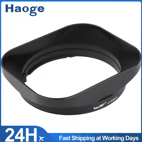 Haoge Bayonet Square Metal Lens Hood for Sigma 56mm F1.4/18-50mm f2.8 DC DN Lens LH-SM5614