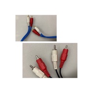 [high quality. tahan lama] 2RCA to 2RCA 1.2/1.5/2/3meter