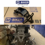 Đuôi biển số độ cho yamaha pg1.Khung gắn biển số yamaha pg1 gập 2 chiềuchính hãng Mbiker
