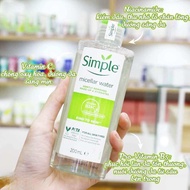 [COMBO SIMPLE] SỮA RỬA MẶT + TẨY TRANG + TONER SIMPLE