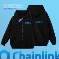 Premium ChainLink Hoodie, Convenient Zipper. Hodler Link. CoinTshirt, Binance, Bitcoin, ETH