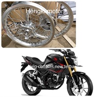 Latest new cb150R rims 2024 Ring silverV Rossi