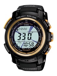 New Casio ProTrek PRG200A-1 triple sensor Tough Solar black