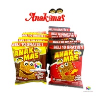 Anak Mas Snack Jadul Mi Kremes Rasa Ayam BBQ / Geprek (isi 10 pcs)