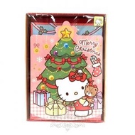 SANRIO - Hello Kitty 港版 聖誕卡 聖誕咭 盒裝 一盒十二張 2023 (聖誕系列) 凱蒂貓 吉蒂貓