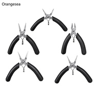 Orangesea Set of 5 Jewelry Making Plier Stainless Steel Wire Cutting Plier Chain Nose Plier Jewelry 