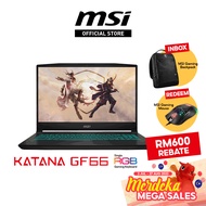 MSI Katana GF66 12UDOK-846MY 15.6" FHD 144Hz Gaming Laptop (i7-12700H/8GB/512GB SSD/RTX3050Ti GDDR6 4GB/W11)