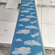 plafon pvc motif awan