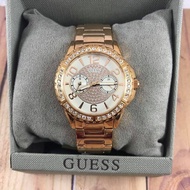 jam tangan guess rose gold