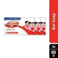 Lifebuoy Bar Soap Total 10 (70g x 3)