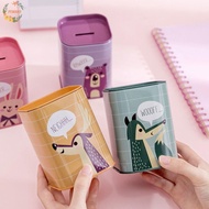 PEWANYMX Cash Box Save Money Toy For Kids Tinplate Home Decoration High-Capacity Giraffe Animal Mone