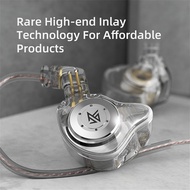 KZ EDX Pro 3.5mm Wired In-Ear Earbuds, TWS IEM, Dual Dynamic Drivers, HiFi Stereo, Noise Reduction, 