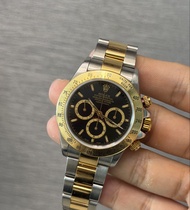 ✅zenith 4030機芯❗️罕有SM面✅勞力士Rolex vintage Daytona 16523  黑面✅not 16520 116500 116520 126500 ✅靚狀態-機芯狀態良好實