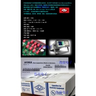 Hongweima WIMA 100V 2200pF 222 2.2N MKS2 Series Film Capacitor Original Brand New