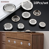 EIONG8686FT 10pcs Vents Cover Wardrobe Accessories Louver Durable Stainless Steel Furniture Hardware