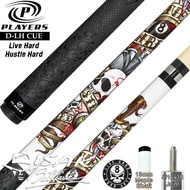 PLAYERS D-LH POOL CUE - HUSTLE HARD BILLIARD STICK STIK BILIAR PLAYER - LUX MN