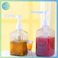 AA 1PC 1600ml Liquid Dispenser with Scale Coffee Syrup Bee Drip Bottle with Hydraulic Pump and Nozzl