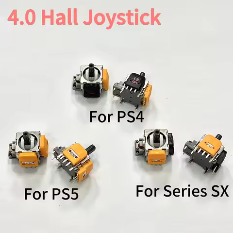 2pcs 4.0 Version Hall Effect Joystick for PS5 PS4 Controller for Xbox Series S X Thumb Stick 3D Anal