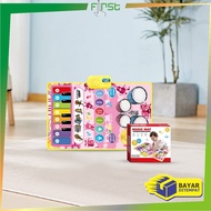 FH-M378 Mainan Edukasi Anak Playmat 2IN1 Music Mat Piano Drum / Mainan Anak Karpet Alat Musik