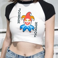 Balatro crop top cute coquette shoujo girl style summer corset 2025 vintage  gothic  teens clothes