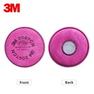3M | Dust Activated Charcoal Organic Vapor Odor Welding Smoke Filter Pad P100
