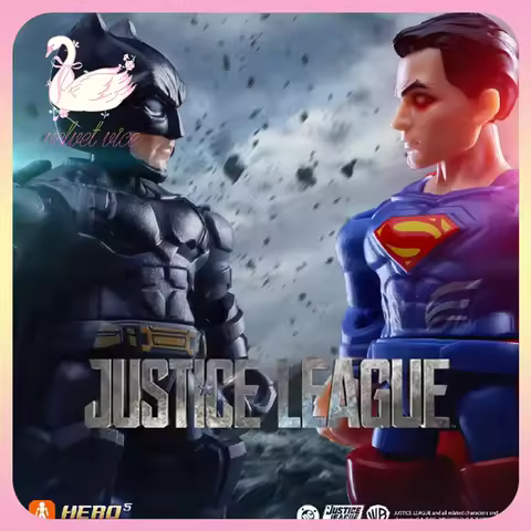 Original Blokees DC Defender Version 02 - Justice League Series Blind Box Batman Superman Anime Peri