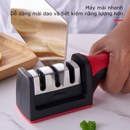 M6B Living C M89 multi-function knife sharpener, 3-level handheld knife sharpener with sturdy and co