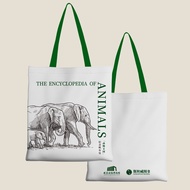 tote bag sling bag women National Animal Museum Animal Kingdom Co-Branded Canvas Bag