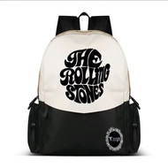 Tas Sekolah Motif Band The Rolling Stones Kekinian 2023