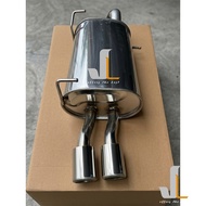 Proton Persona twin tip steel muffler original sound plug and play car exhaust persona ekzos