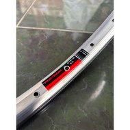 26 in Silver Rims 26 Double wall silver 36 hole rims