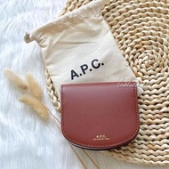 現貨優惠🔥A.P.C. Dina wallet 復古啡色