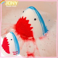 JONY Shark Bath Bomb, Shark Pattern Sea Animal Bubble Bath Bombs Jaws Bath Bomb, Natural Adorable Co