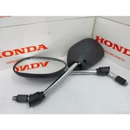 Original CHROME Side Mirror Set Wave125 EX5 Dream Wave DASH Future RSX RS150 RS 150 Alpha Cermin Sis
