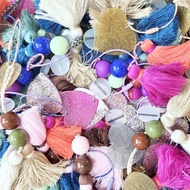 Miyansol韓國手工撞色流蘇掛飾-閃耀真心款(共4色)