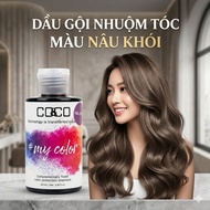 Hair Dye Shampoo C0&C0 Smoke Brown 150ml/300ml