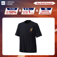 Mizuno JF Men's Football T-Shirt Single Knit Stretch Softdry Tee HS Black - P2GAD00109