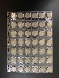 （64年銀色伍毫）伊利沙伯二世 香港硬幣1964年伍毫（$0.5）