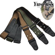 YUSENSS Guitar Strap, Vintage Pure Cotton Guitar Belt, Durable Easy to Use End Adjustable Bass Webbing Belt Electric Bass Guitar