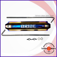 ➾ ⚠ ✹ Bride Nos Battery Tiedown Universal Titanium Burnt Thai 1sm 2sm 3sm tie down car automotive e
