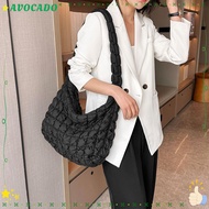 AVOCADD Puffer Tote Bag Trendy Y2K Style Quilted Shoulder Bag
