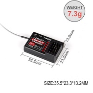 AFRC RXS2472 Compatible Receiver Suitable For SANWA M12, M11X, EXZES X, MT-4,GEMINI X,MT-S, MT-4S, M