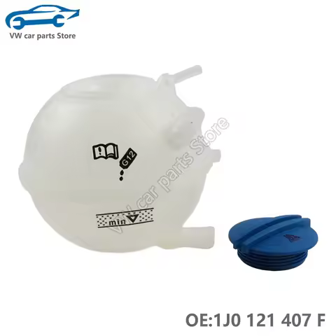 Engine Radiator Coolant Bottle Expansion Tank For VW Golf 4 Bora Jetta Audi A3 TT Seat Leon Skoda Oc