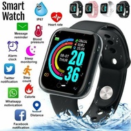 Smart Watch sport watch Bluetooth IP67 Waterproof Y68 Fitness Tracker Jam Tangan Heart Rate Monitor Sport Watch Smart Band