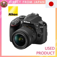 【USED】Nikon Digital SLR Camera D3400 AF-P 18-55 VR Lens Kit Black D3400LKBK【Direct From Japan】
